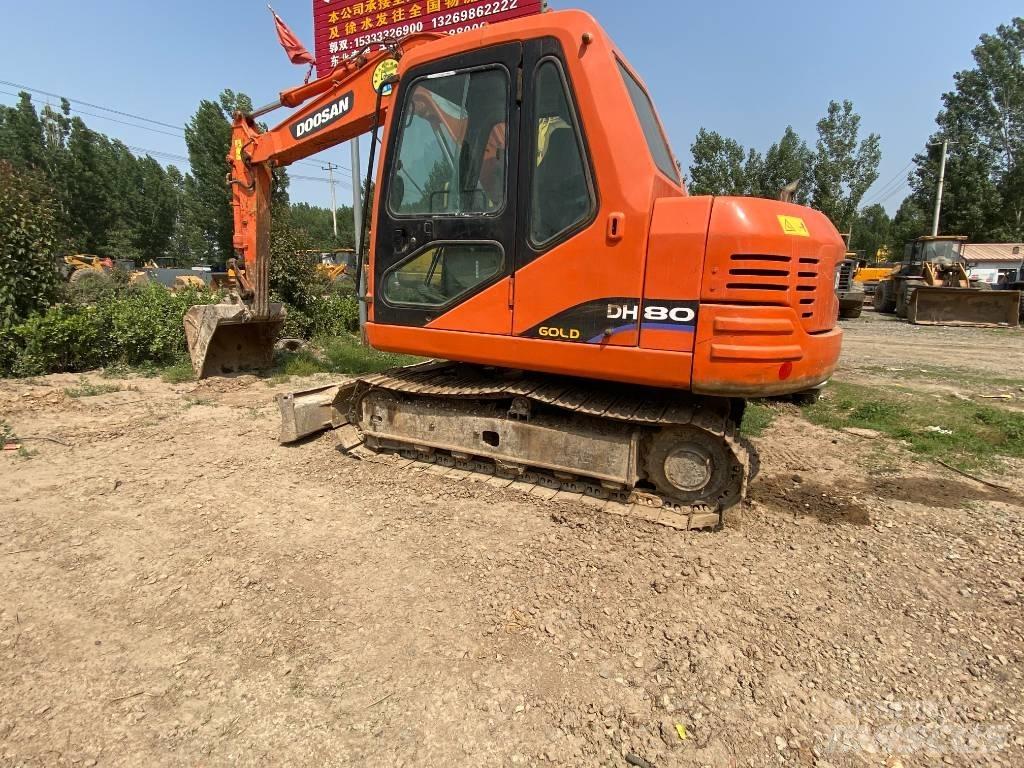 Doosan DH80 小型挖土機/掘鑿機<7t(小型挖掘機)