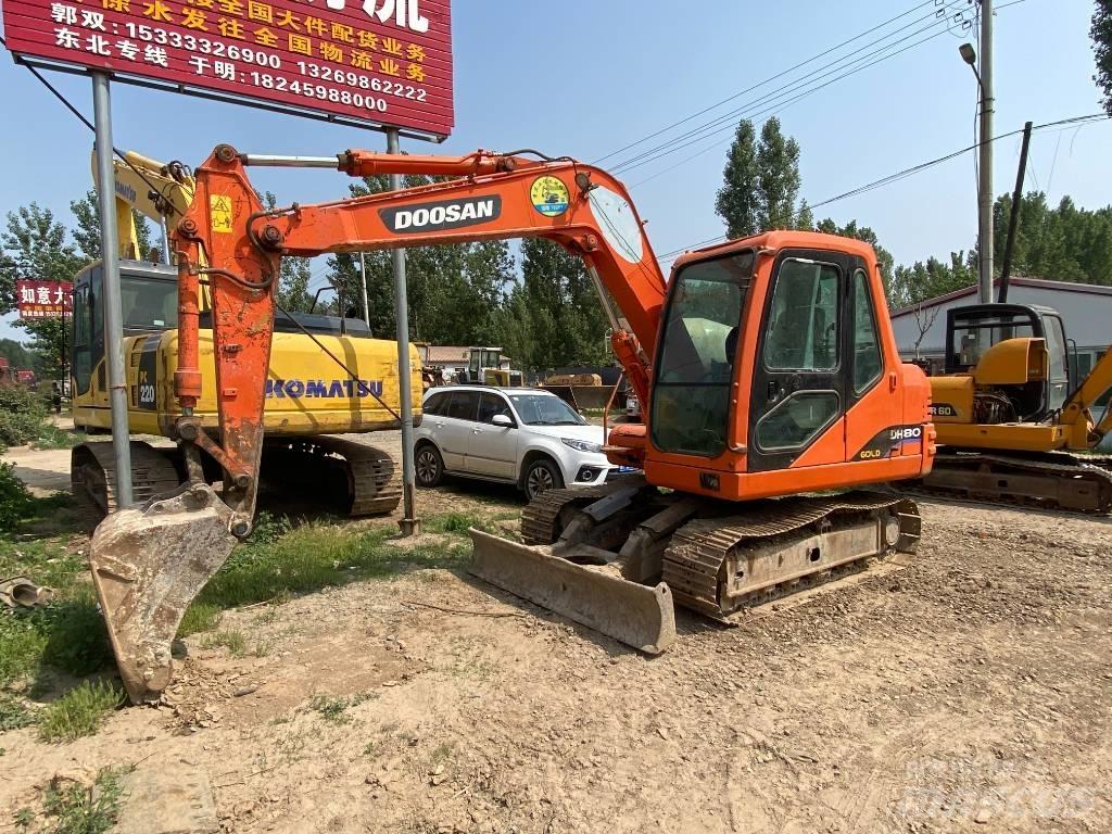 Doosan DH80 小型挖土機/掘鑿機<7t(小型挖掘機)