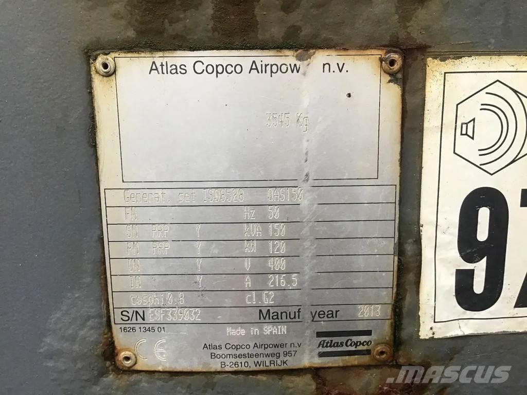 Atlas Copco QAS 150 其他發電機
