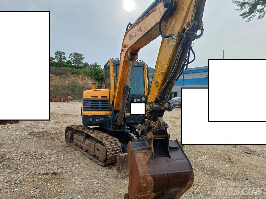 Hyundai Robex 55 小型挖土機/掘鑿機<7t(小型挖掘機)