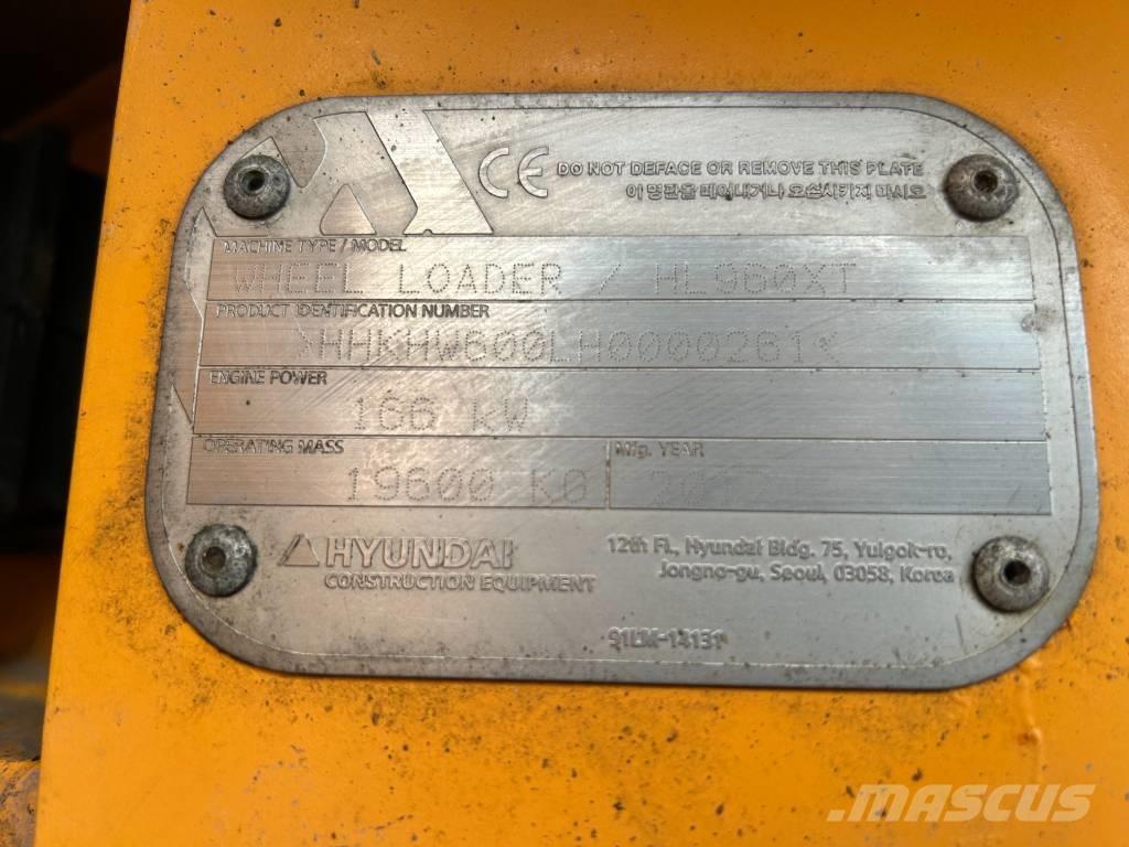Hyundai HL 960 XT 輪胎式裝載機