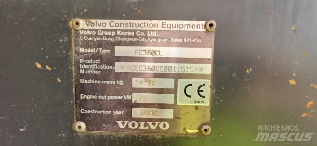 Volvo EC 360 C L 履帶式 挖土機/掘鑿機/挖掘機