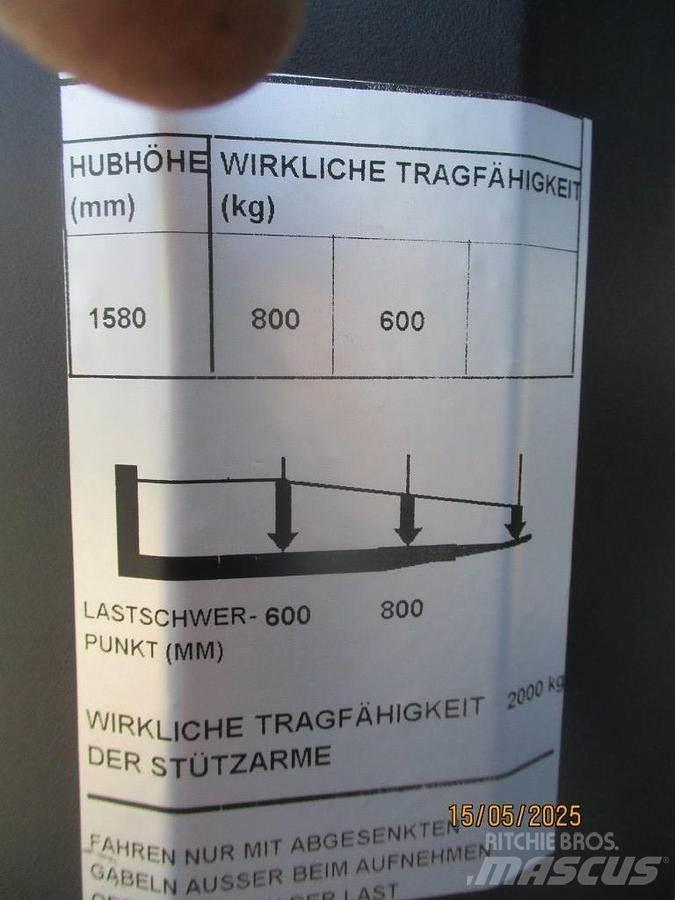 BT SWE 080L 行走控制式堆積機