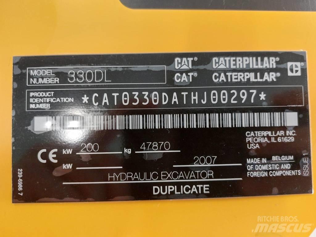 CAT 330 D L UHD 拆卸式挖土機/掘鑿機/挖掘機