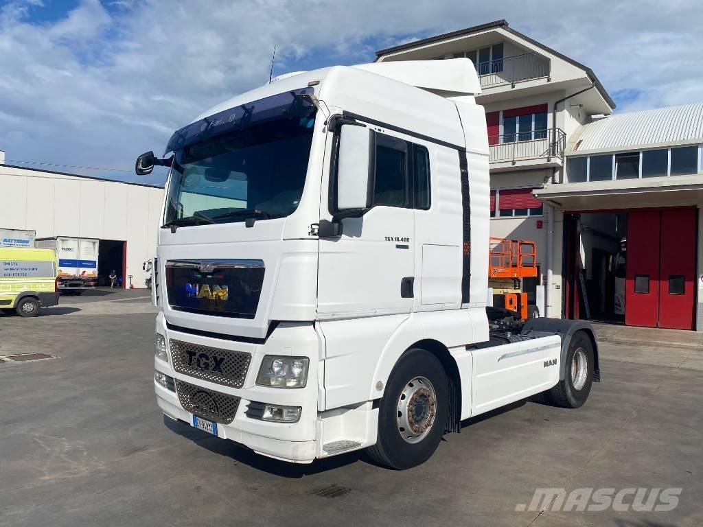 MAN TGX 18.480 XLX 曳引機組件