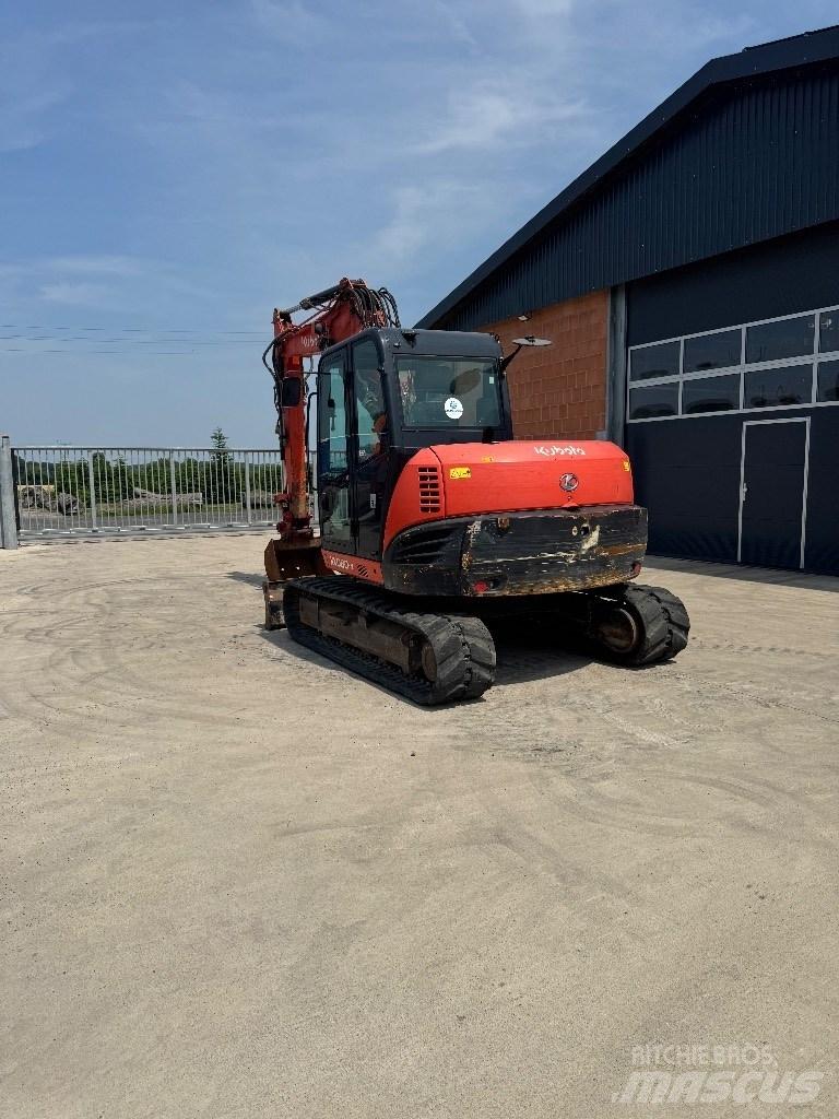 Kubota KX 080-4 中型挖土機/掘鑿機/挖掘機 7t-12t