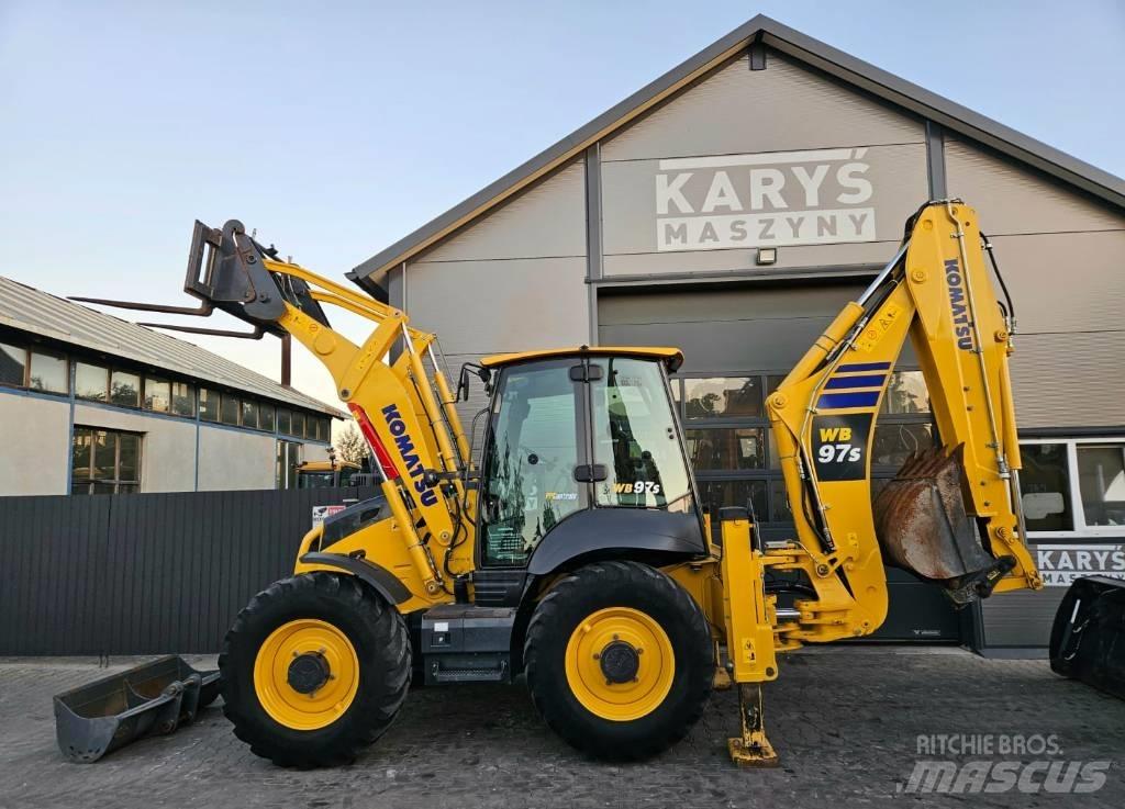 Komatsu WB 97 S-8 反鏟裝載機