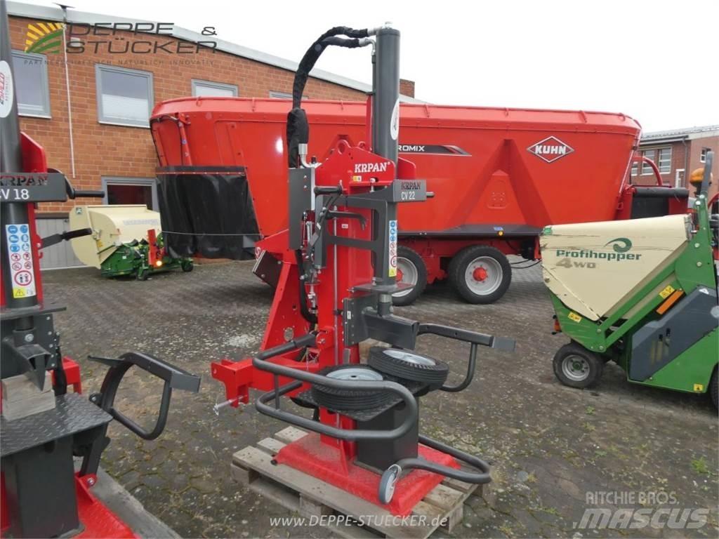 Krpan CV 22 E PRO 木材分離器和切割機