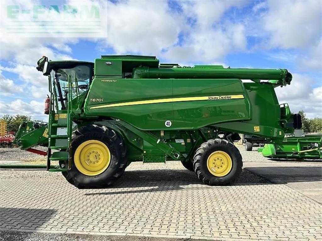 John Deere t670 hm 聯合收穫機