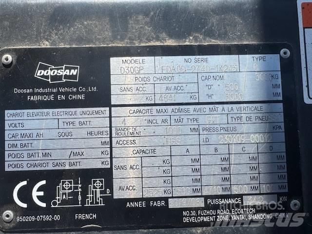 Doosan D30 Plus 柴油卡車