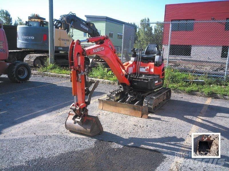 Kubota U 17 小型挖土機/掘鑿機<7t(小型挖掘機)