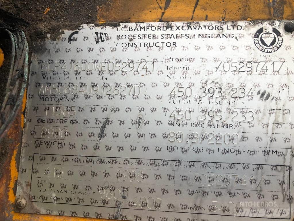 JCB 416 B FOR PARTS 輪胎式裝載機