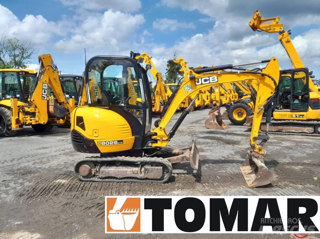 JCB 8026 CTS 小型挖土機/掘鑿機<7t(小型挖掘機)