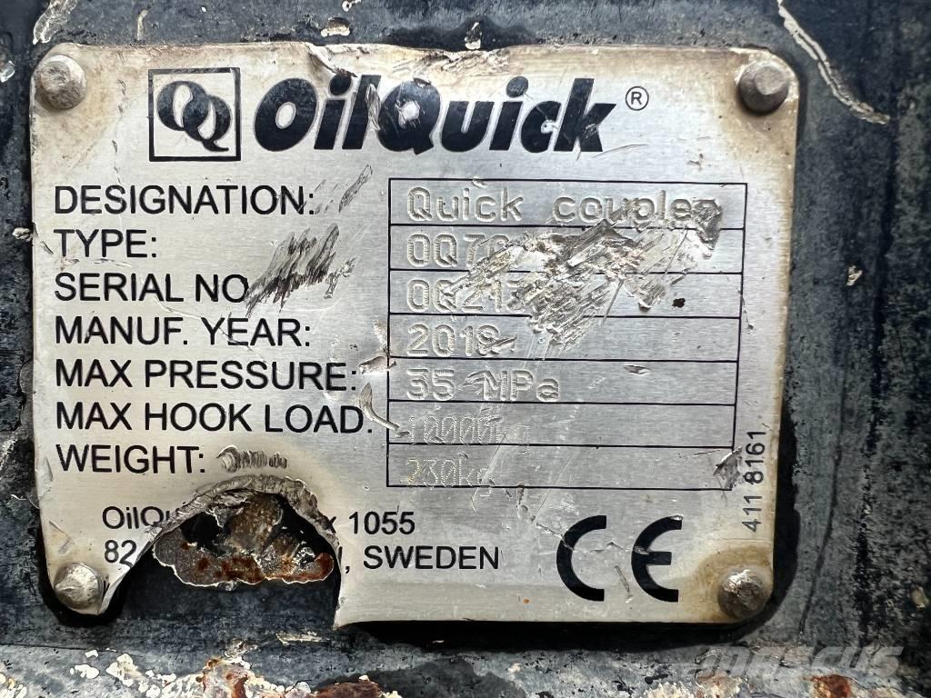OilQuick OQ70/55 快速連結器