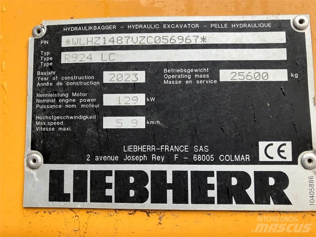 Liebherr R924 履帶式 挖土機/掘鑿機/挖掘機