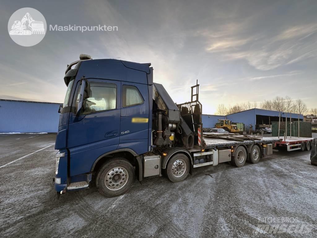 Volvo FH 540 起重機卡車