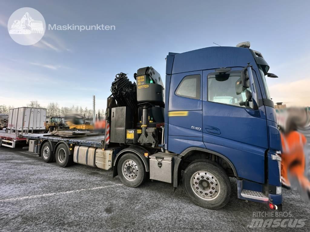 Volvo FH 540 起重機卡車