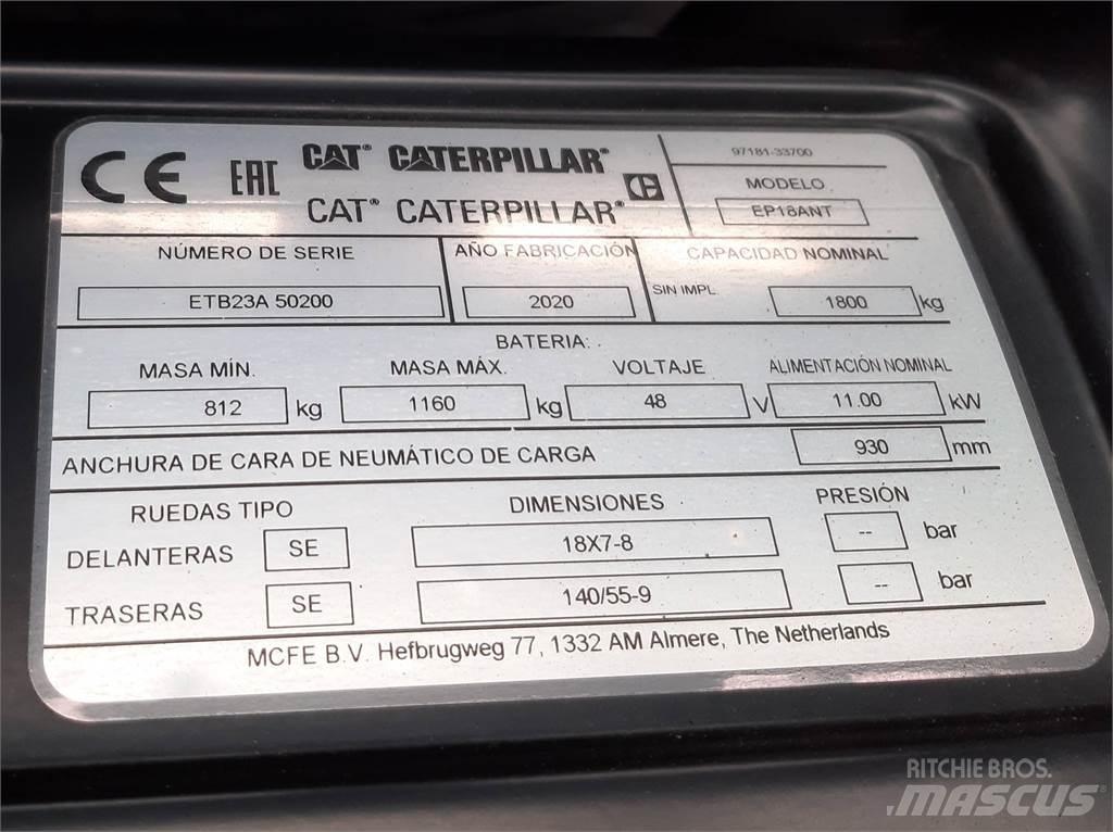 CAT EP18ANT 電動堆高機