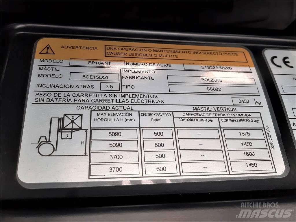 CAT EP18ANT 電動堆高機