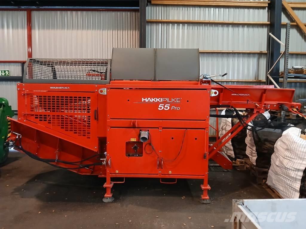 Hakki Pilke 55 Pro 木材分離器和切割機