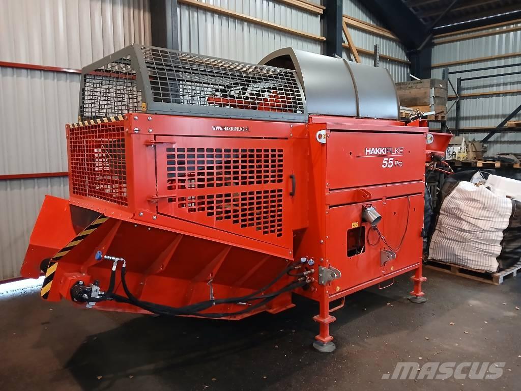 Hakki Pilke 55 Pro 木材分離器和切割機