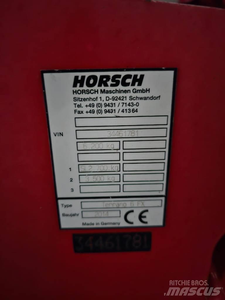 Horsch Terrano 6 FX 中耕管理機