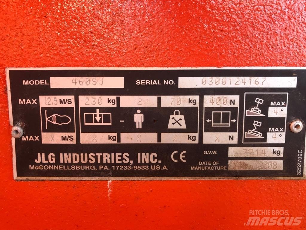 JLG 460 SJ 伸縮臂高空作業車