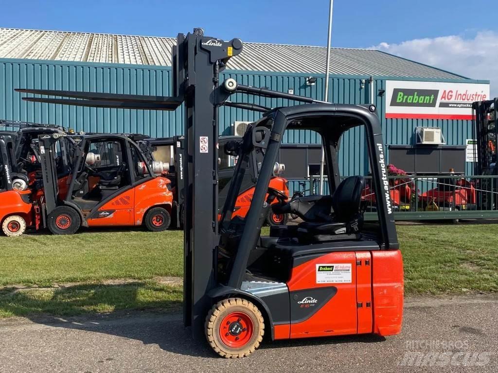 Linde E16C-02 電動堆高機