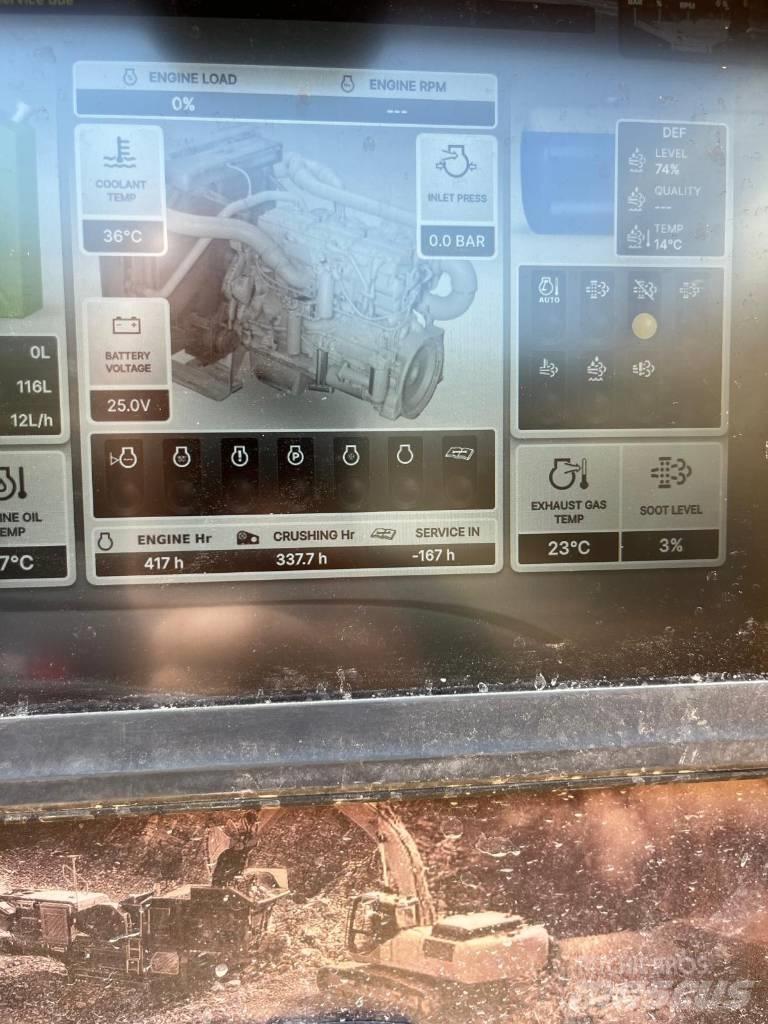 Tesab 500i 移動式壓碎機