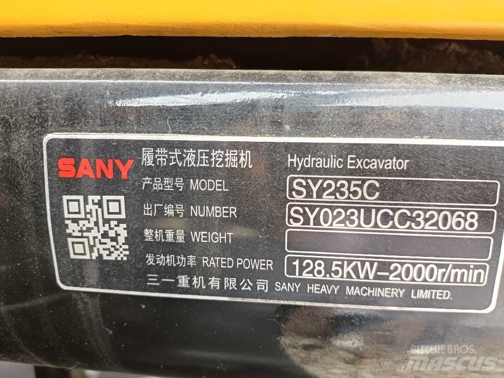 Sany SY235 履帶式 挖土機/掘鑿機/挖掘機