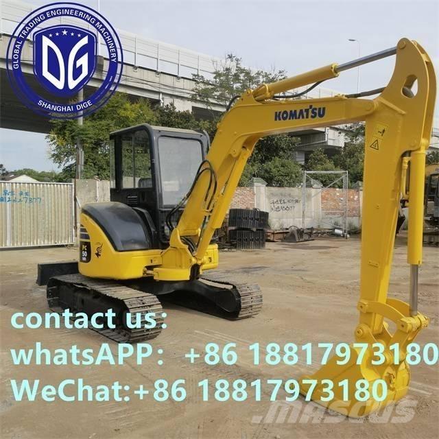 Komatsu PC 50 MR 小型挖土機/掘鑿機<7t(小型挖掘機)