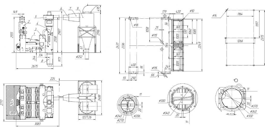  EL GRAIN SVR-30/2 穀物清潔設備