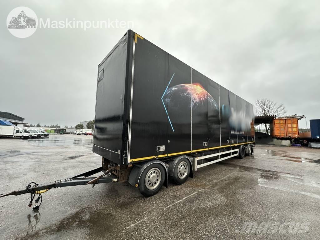Närko D4HW13L62 箱體拖車
