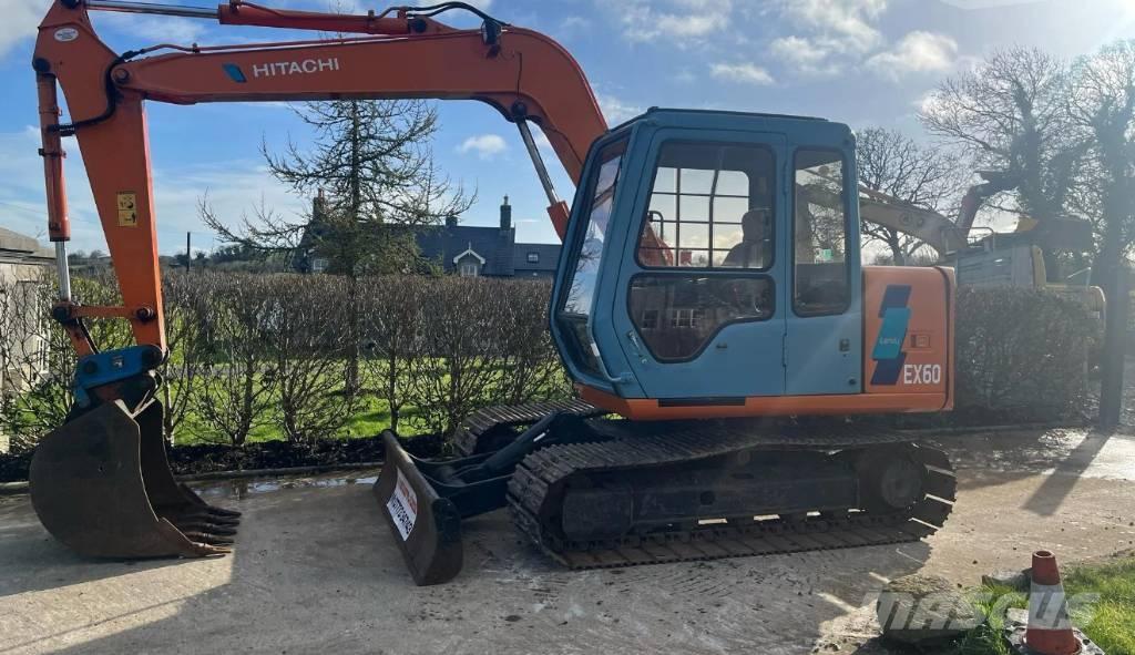 Hitachi EX 60-3 中型挖土機/掘鑿機/挖掘機 7t-12t