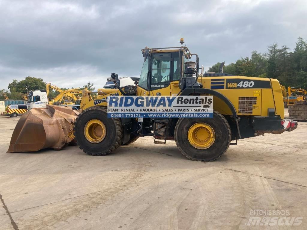 Komatsu wa480-8 輪胎式裝載機