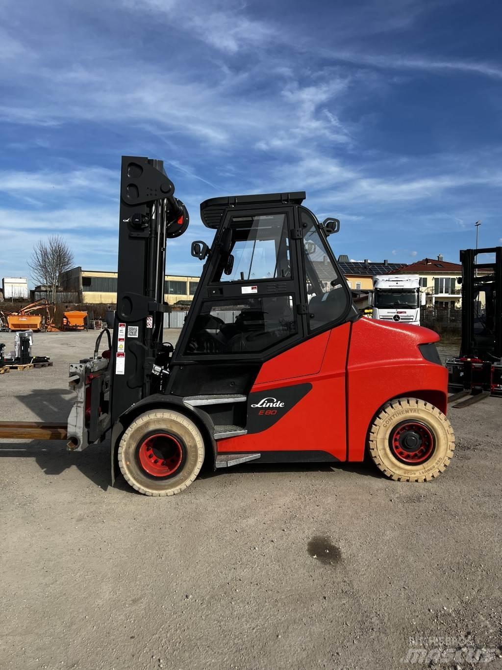 Linde E80/900 電動堆高機