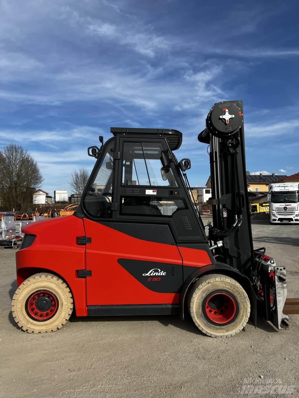 Linde E80/900 電動堆高機
