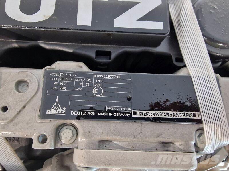 Deutz TD 2.9 L4 引擎/發動機
