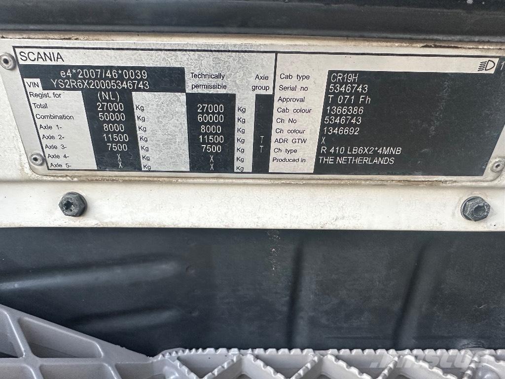 Scania R 410 運輸車輛