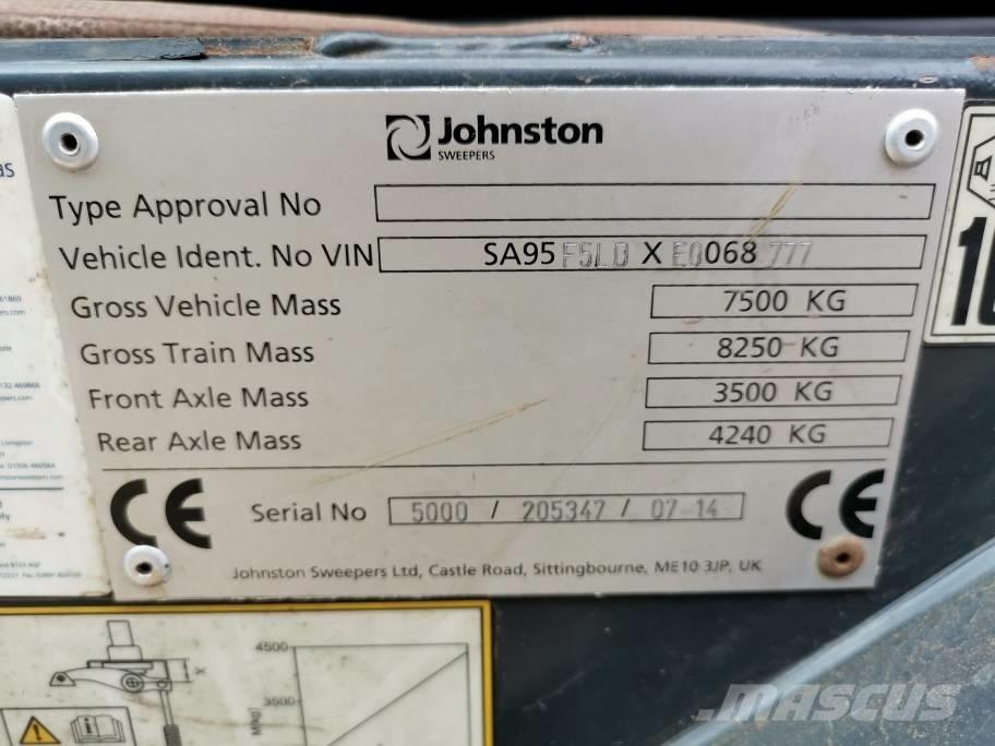 Johnston CX 400 掃倉機