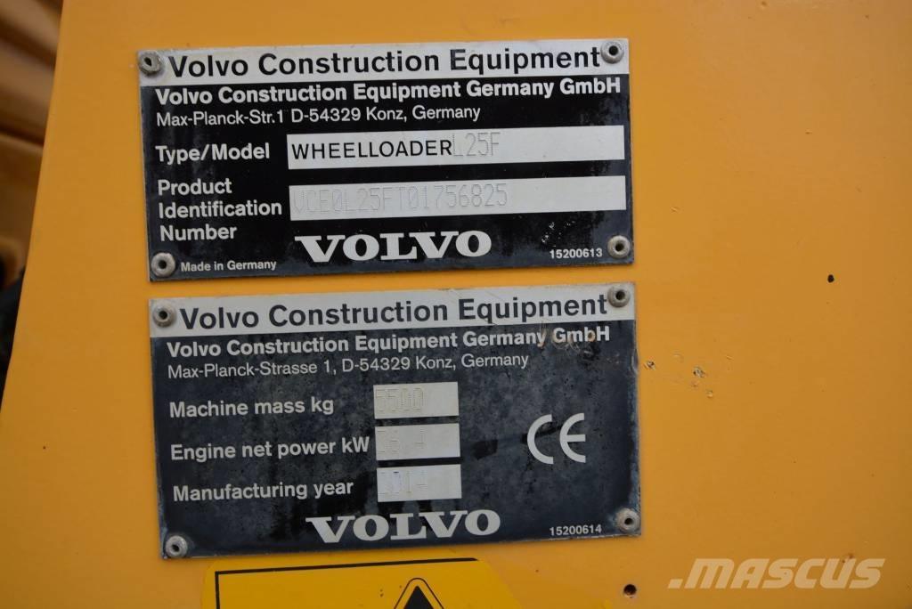 Volvo L 25 F 輪胎式裝載機