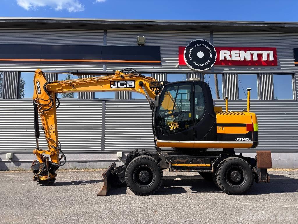 JCB JS 145 W 旋轉式挖土機/掘鑿機/挖掘機