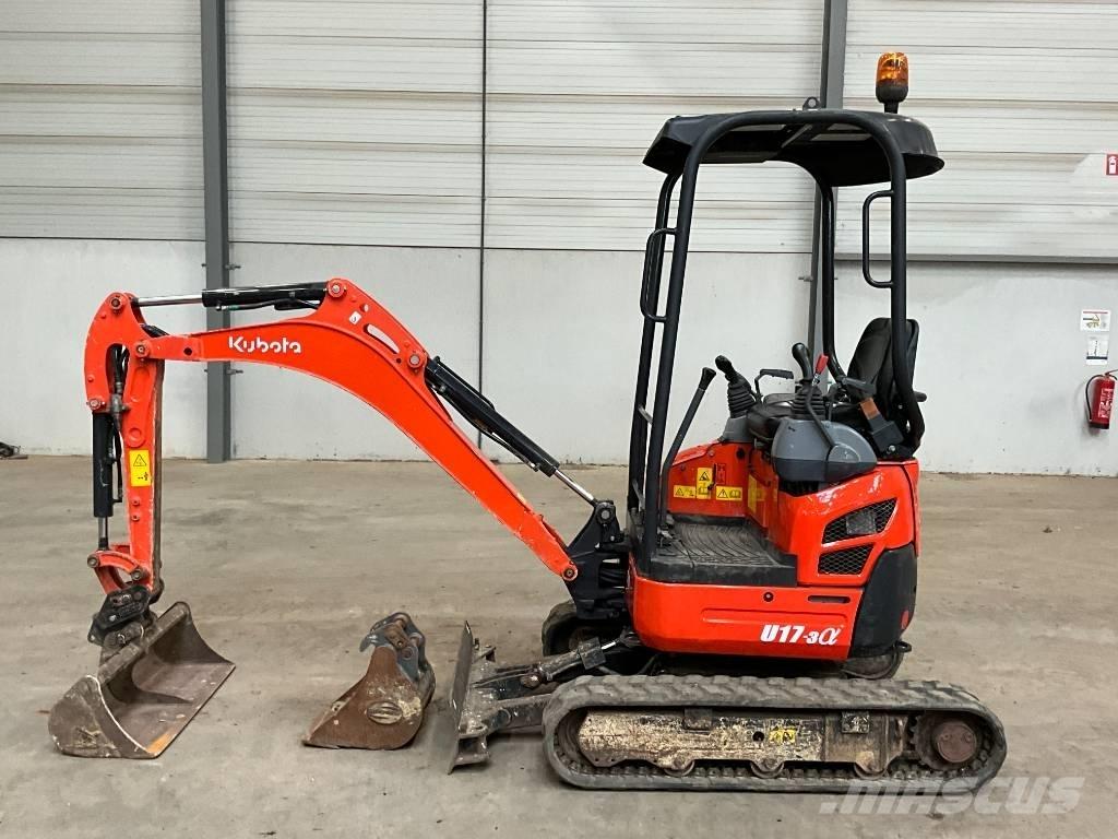 Kubota U 17-3 A 小型挖土機/掘鑿機<7t(小型挖掘機)