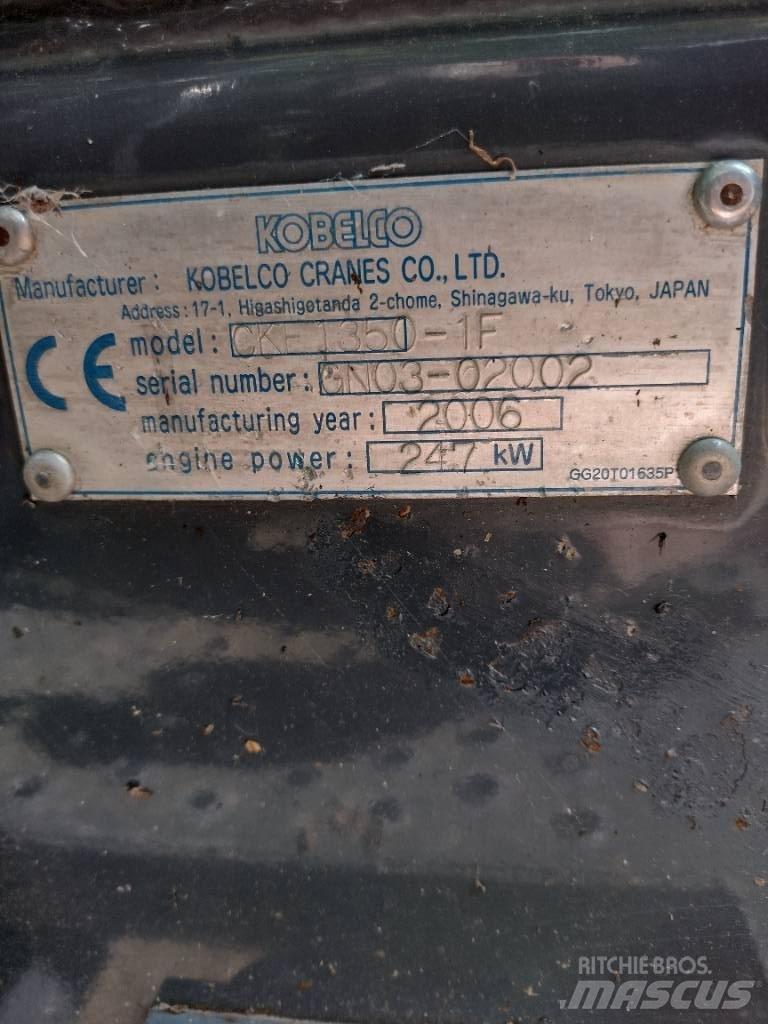 Kobelco cke1350-1F 履帶式起重機