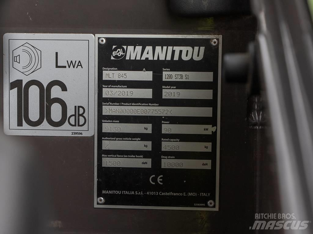 Manitou MLT 845 農業用伸縮臂裝載機