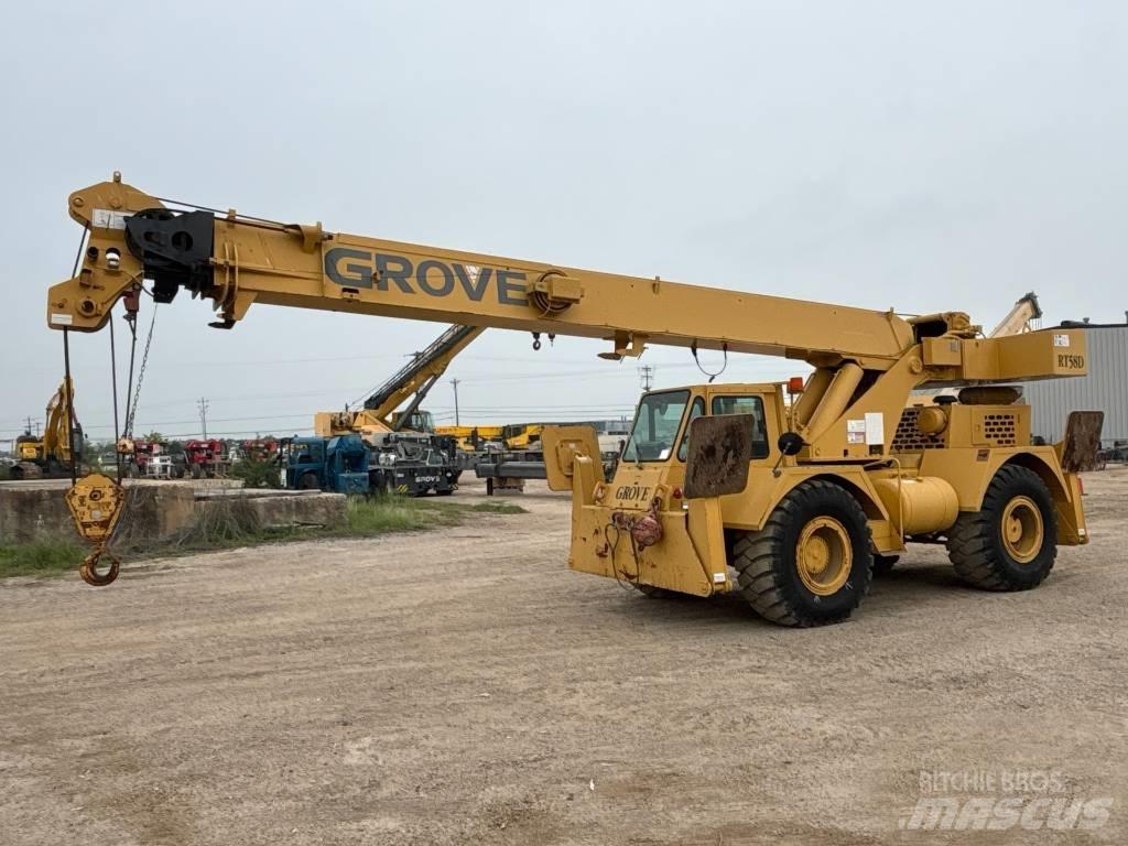 Grove RT 58 D 越野起重機