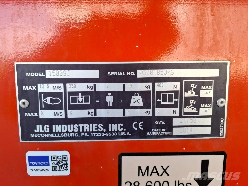JLG 1500SJ 伸縮臂高空作業車