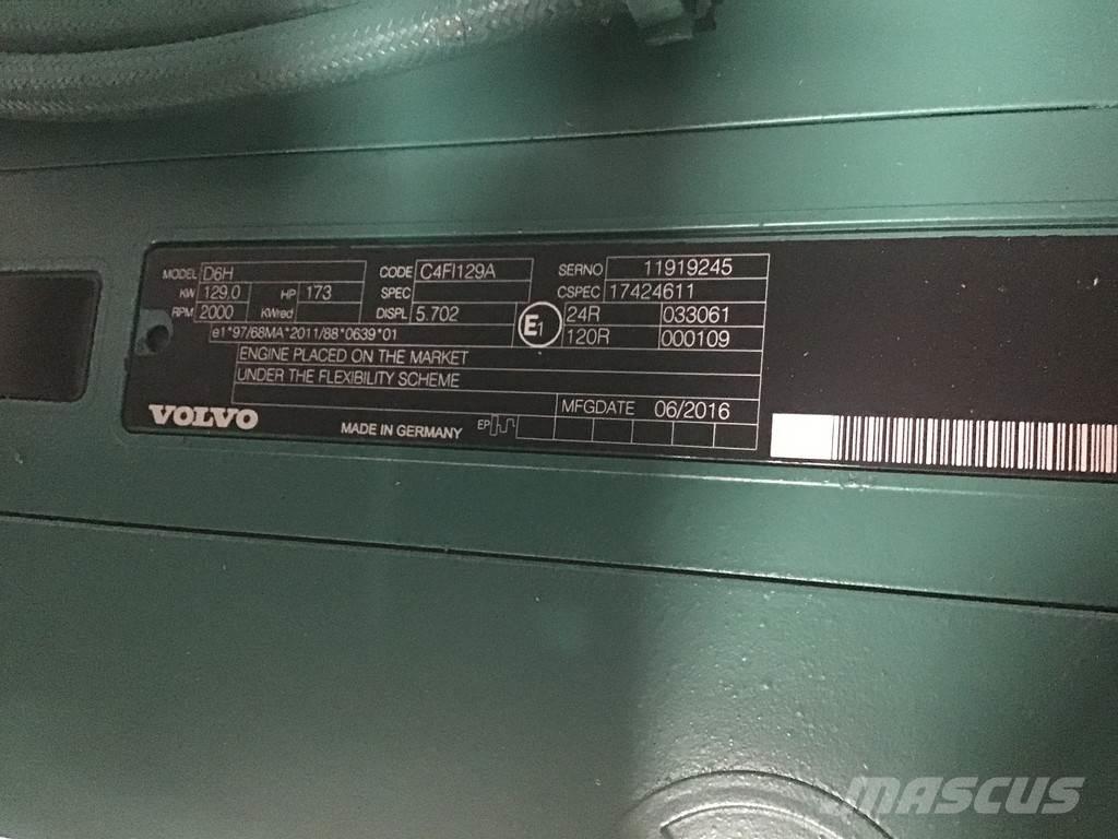 Volvo D6H NEW 引擎/發動機