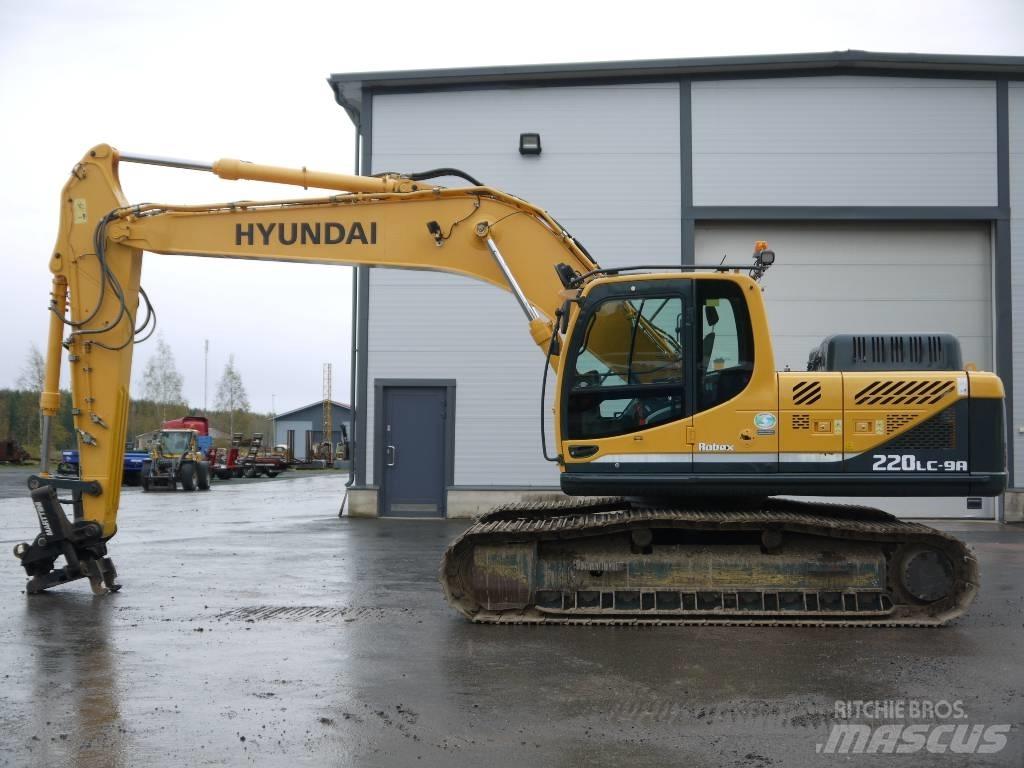Hyundai R 220 LC-9A 履帶式 挖土機/掘鑿機/挖掘機