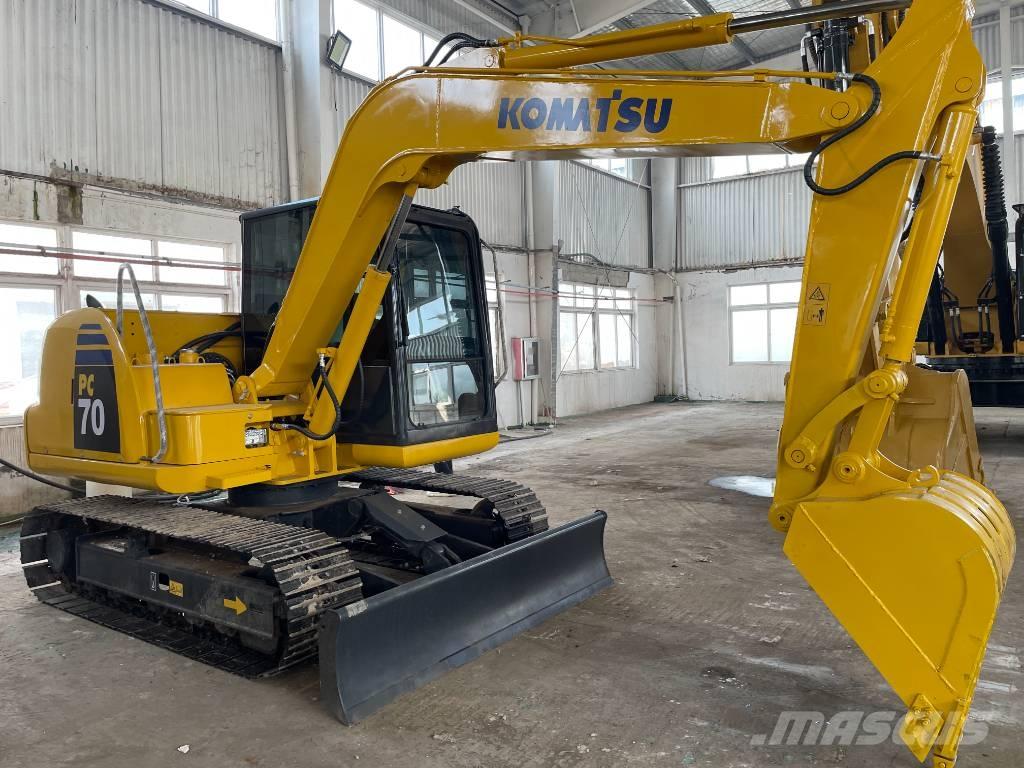 Komatsu PC 70 中型挖土機/掘鑿機/挖掘機 7t-12t